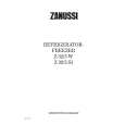 ZANUSSI Z32/5SI Owners Manual
