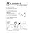 BOSS TM-7 Manual de Usuario