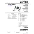 SONY ACVQ50 Service Manual