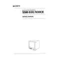 SONY SSM-930CE Service Manual