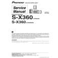 PIONEER S-X360/XTW/UC Instrukcja Serwisowa