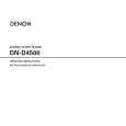 DENON DN-D4500 Owners Manual