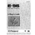 ROLAND E-96 Manual de Usuario