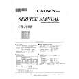 CROWN CD2000 Service Manual