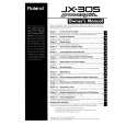 ROLAND JX-305 Owners Manual