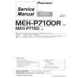 PIONEER MEH-P7150/ES Instrukcja Serwisowa