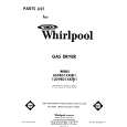 WHIRLPOOL 1LG9801XKW1 Parts Catalog