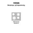 VOSS-ELECTROLUX DEK2440-UR 04G Owners Manual