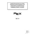 REX-ELECTROLUX RO11 Owners Manual