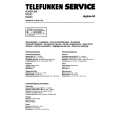TELEFUNKEN DIGITALE 60 Service Manual