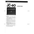 ROLAND JC-60 Instrukcja Obsługi