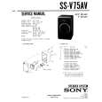 SONY SSV75AV Service Manual