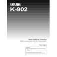 YAMAHA K-902 Owners Manual