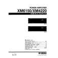 YAMAHA XM4220 Service Manual