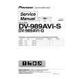 PIONEER DV-989AVI-S Instrukcja Serwisowa