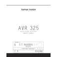 HARMAN KARDON AVR325 Owners Manual