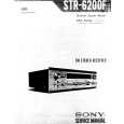 SONY STR-6200F Instrukcja Serwisowa