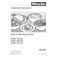 MIELE ESW760-25FB Owners Manual