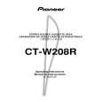 PIONEER CT-W208R/SFXJ Instrukcja Obsługi