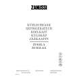 ZANUSSI ZI9155AA Owners Manual