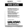 SONY WM-GX90 Instrukcja Obsługi