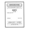 SANYO JA366 Service Manual