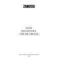 ZANUSSI ZGF64ICX Owners Manual