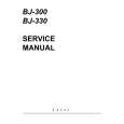 CANON BJ-330 Service Manual