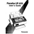 PANASONIC UF620 Manual de Usuario