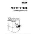 RICOH VT3600 Owners Manual