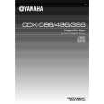 YAMAHA CDX-496 Instrukcja Obsługi