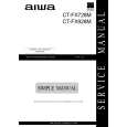 AIWA CTFX728M YHJ Manual de Servicio