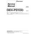 PIONEER DEH-P3100X1R Manual de Servicio