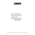 ZANUSSI ZC 244 R Owners Manual