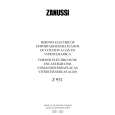 ZANUSSI Z931VGX/1 Owners Manual