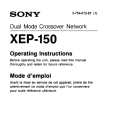SONY XEP-150 Instrukcja Obsługi