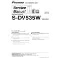 PIONEER S-DV535W/XTW/EW5 Instrukcja Serwisowa