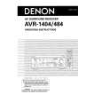 DENON AVR-1404 Owners Manual