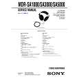 SONY MDRSA5000 Manual de Servicio