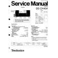 TECHNICS SECH404 Service Manual