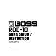 BOSS ROD-10 Owners Manual