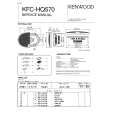 KENWOOD KFCHQ570 Service Manual