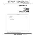SHARP AR-PX4 Katalog Części