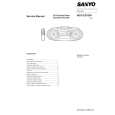 SANYO MCD-ZX700F Instrukcja Serwisowa