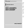PIONEER DEH-2050MPG/XS/ES Owners Manual