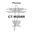 PIONEER CT-W208R/HYXJ4 Instrukcja Obsługi