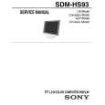 SONY SDM-HS93 Manual de Servicio