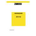 ZANUSSI ZDI6142X Owners Manual