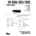 SONY XR-3051 Service Manual