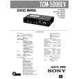 SONY TCM5000EV Manual de Servicio